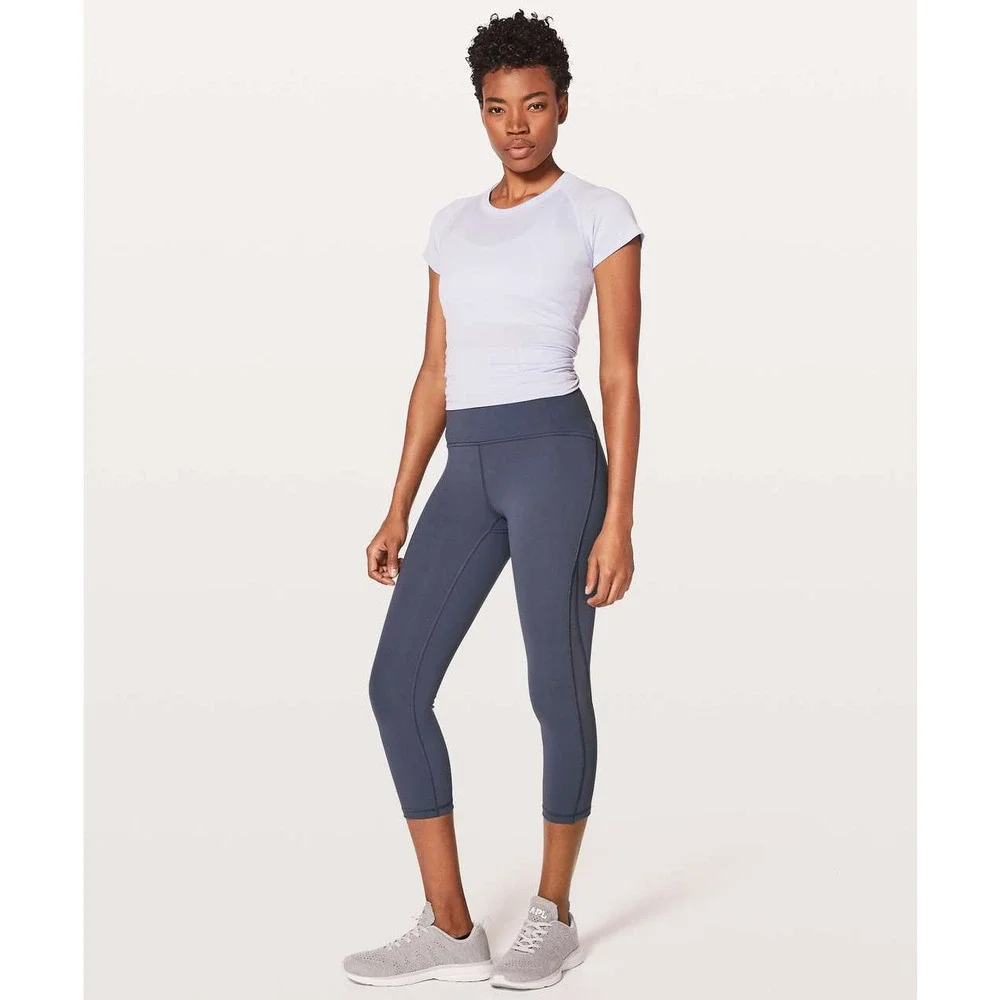 Lululemon Train Times High Rise Mesh Panel 21